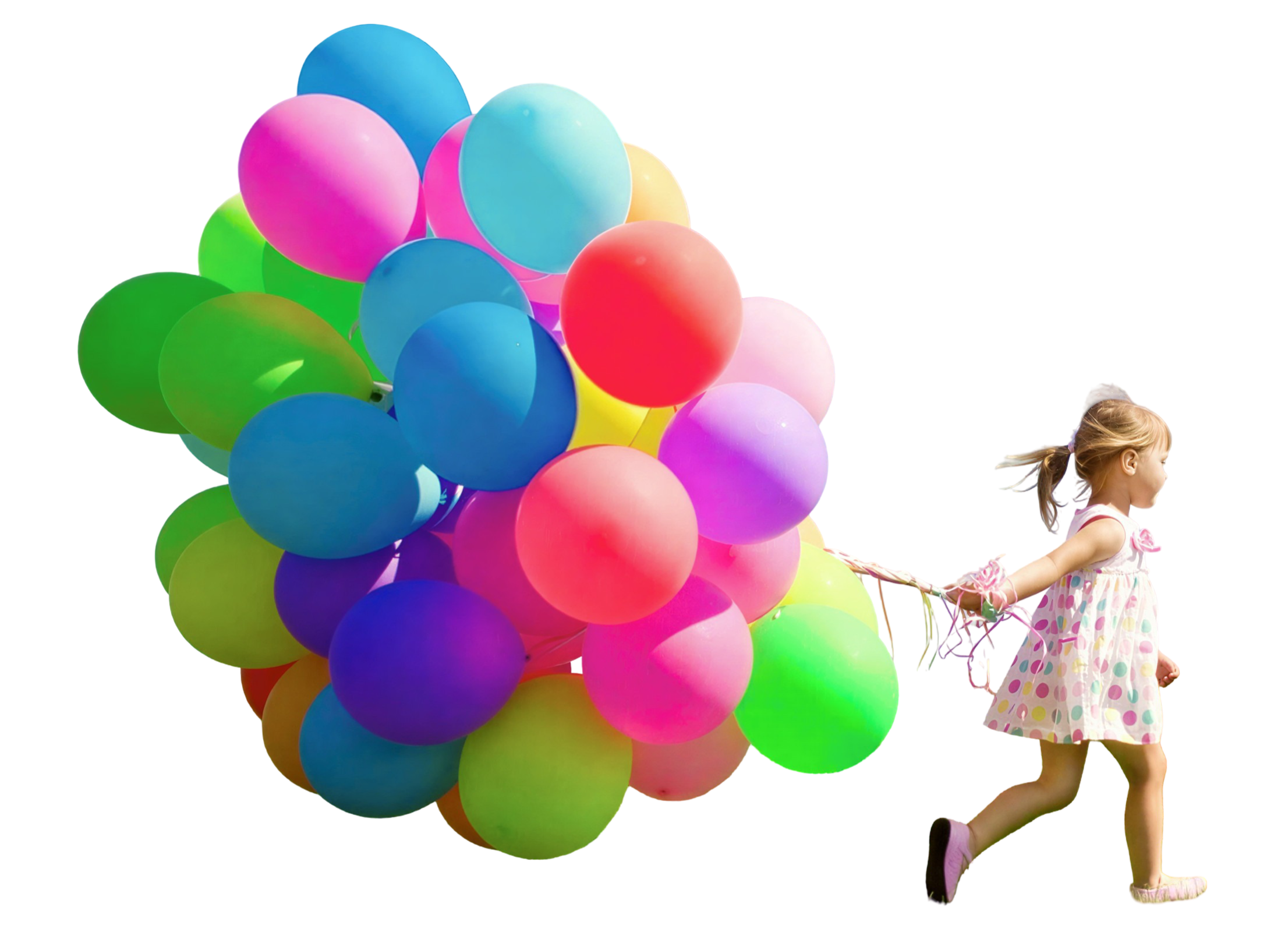 Header Girl With Ballons